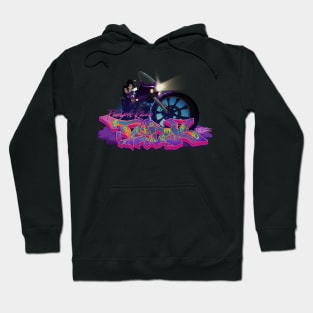 Dedos Purple letters Hoodie